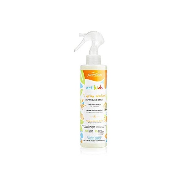 Activilong Actikids Ti Spray Démêlant À La Mangue/Lamande Douce 250 Ml