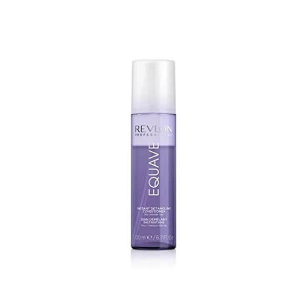 Revlon Professional Equave, Soin Démêlant Instantané sans Rinçage 200 ml , Nourrit & Protège les Cheveux, Spray Cheveux Anti