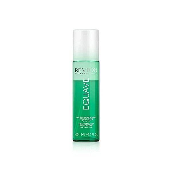 Revlon Professional Equave, Soin Démêlant Instantané sans Rinçage 200 ml , Nourrit & Protège les Cheveux, Spray Volume Cheve
