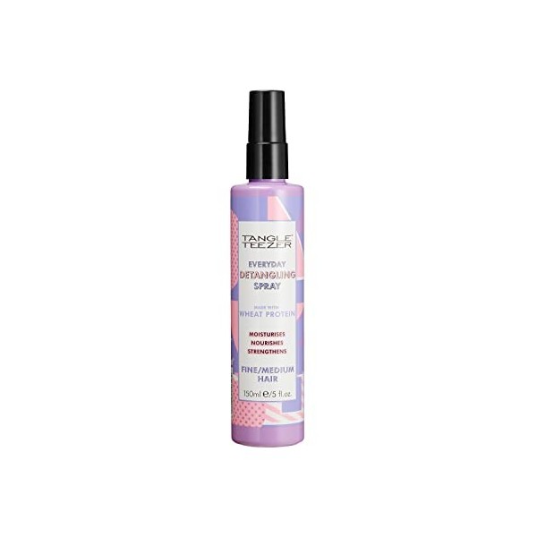Tangle Teezer demelant cheveux fin Detangling Spray Fine Hair 150ml - Spray demelant cheveux sans douleur - Soin cheveux sans