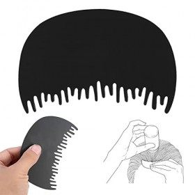 Artificielle Hairline Peigne Cheveux 12 × 8 × 1 Minnow Professionnel Fibre De Cheveux Front Pré Ligne De Cheveux Délié Plasti