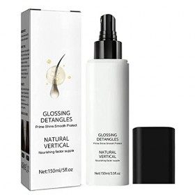 Spray Démêlant Brillant Pour Le Soin Des Cheveux, Démêlant En Spray Revitalisant Sans Rinçage, Répare Et Protège Les Cheveux 