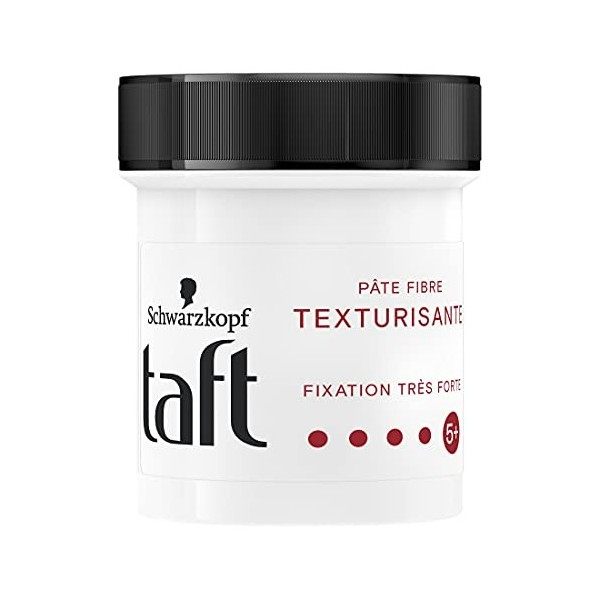 Schwarzkopf - Taft - Pate Cheveux Fibre Texturisante - Fixation Très Forte - Fini semi-mat - Styles remodelables - Longue Dur