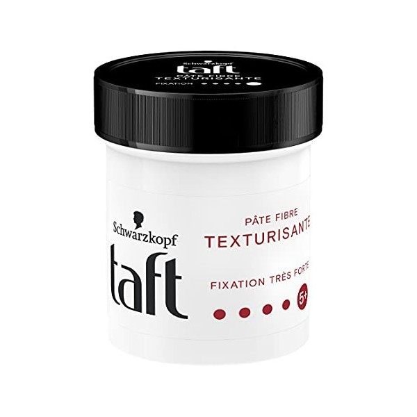 Schwarzkopf - Taft - Pate Cheveux Fibre Texturisante - Fixation Très Forte - Fini semi-mat - Styles remodelables - Longue Dur