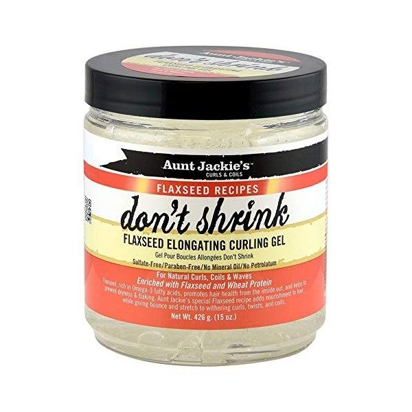 Aunt Jackies Flaxseed Dont Shrink Gel pour boucles allongées 426 ML