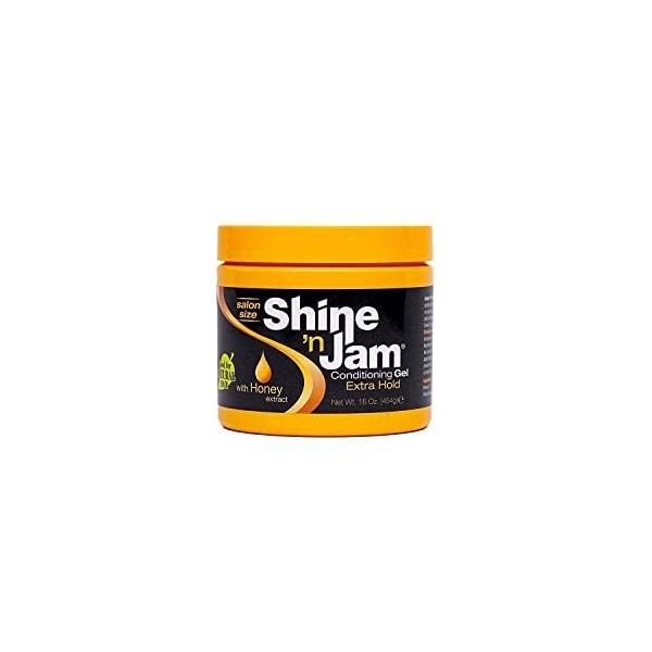 Shine N Jam Conditioning Gel, Extra Hold, 16 OZ by AmPro