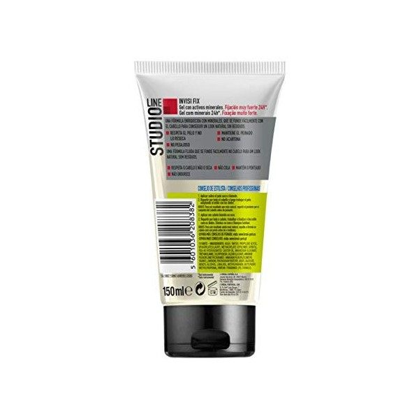 Studio Line Invisi Fix Extrafuerte Nº6 Gel de Fixation