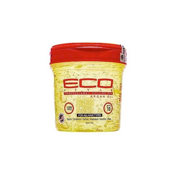 Eco Styler Gel coiffant avec huile d’argan marocaine, 473 ml,