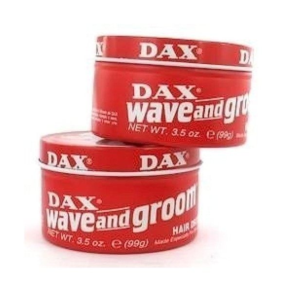 Dax Wax Red Wave And Groom Twin Pack by DAX