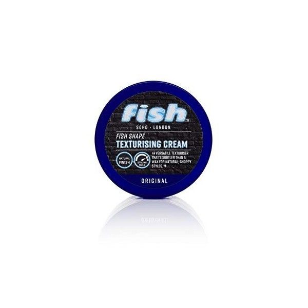 Fish Original Fish Shape Texturising Cream, Lightweight Versatile Texturiser, Super Hold, Cruelty Free, 100ml