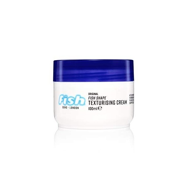 Fish Original Fish Shape Texturising Cream, Lightweight Versatile Texturiser, Super Hold, Cruelty Free, 100ml