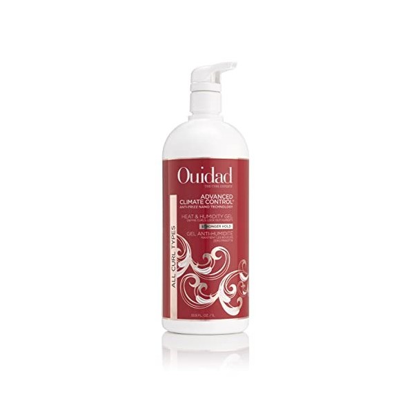 Ouidad Advanced Climate Control Heat and Humidity Gel - Strong Hold For Unisex 33.8 oz Gel