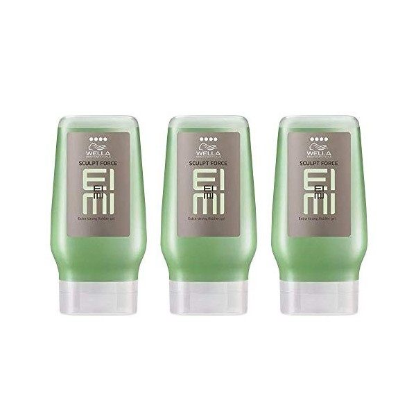 Wella Eimi Sculpt Force Flubber Juego 3 x 125 ml + Alkimist Professional crema de manos y uñas 75 ml