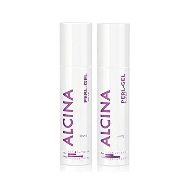 2 x Alcina perle Gel coiffant par 100 ml - 200 ml