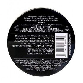 Uppercut Deluxe Featherweight Hair Styling Paste, Professional Water Based Styling Product to Create Textured Styles, Low Shi