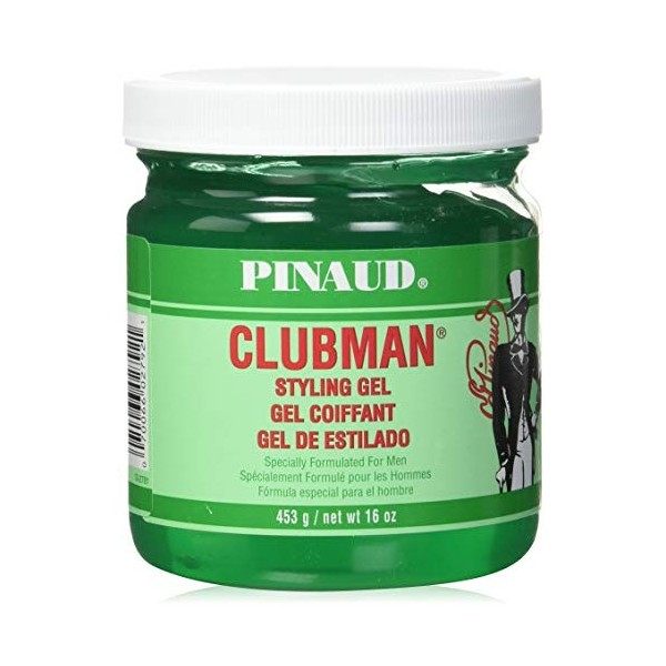 CLUBMAN STYLING GEL REG 16 OZ