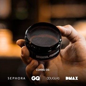 OG Pomade à base deau de Charlemagne - Brillance parfaite - Fixation forte et idéale - Cire coiffante pour hommes - Pommade 