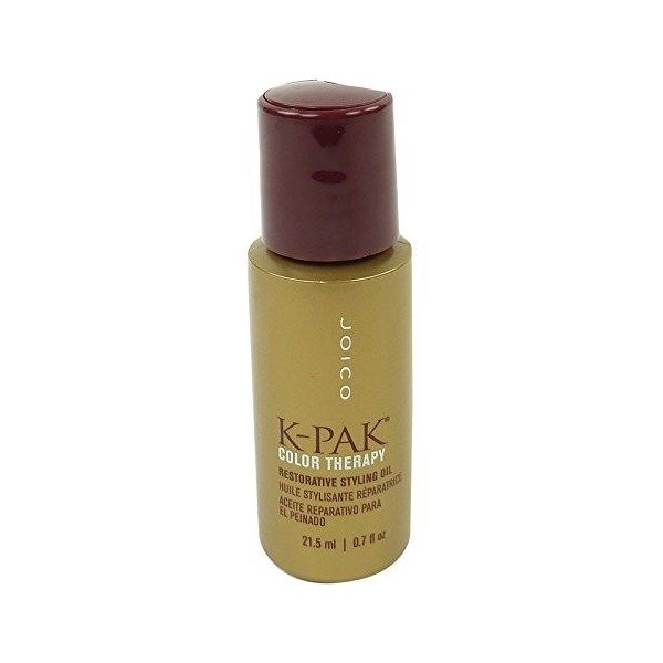 Joico K-Pak Color Therapy Restorative Styling Oil 21.5ml Travel Pack Hair Care