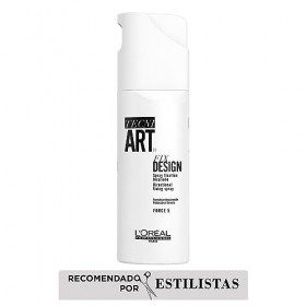 LOréal Professionnel, Spray Coiffant Fixant Fix Design, Anti Frisottis et Imperméabilisant, Fixation Forte, Tenue Longue Dur