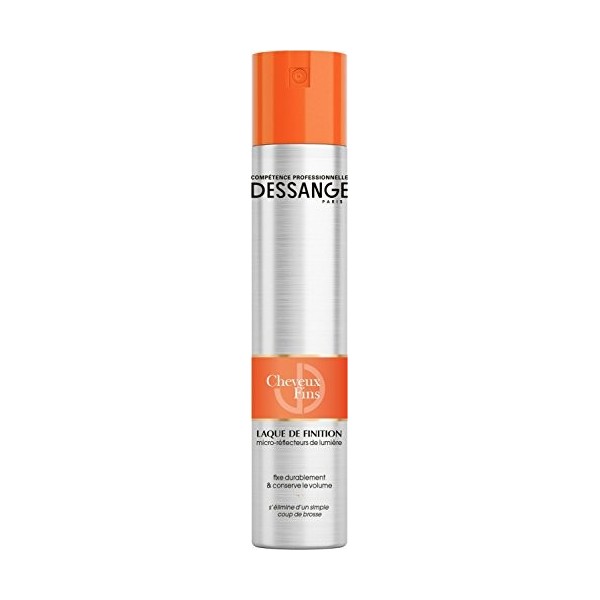 DESSANGE - Laque Coiffante Finition & Brillance Cheveux Fins ou Sans Volume -300 ml