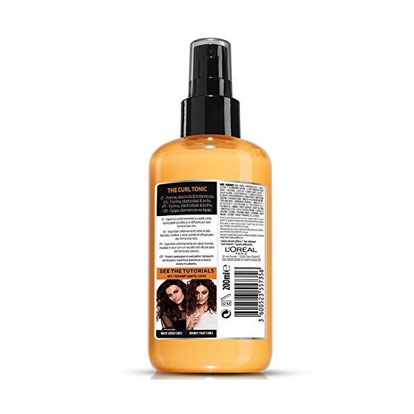 Stylista The Curl Tonic Shape/Bounce/Shine Traitement des Cheveux