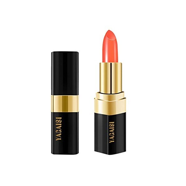 Rouge à lèvres décolorant la gelée de à lèvres antiadhésive et le rouge à lèvres hydratant non décolorant Liner Maquillage Bi