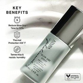 Kenra Platinum Blow-Dry Spray 3.4 oz by Kenra [Beauty] English Manual 