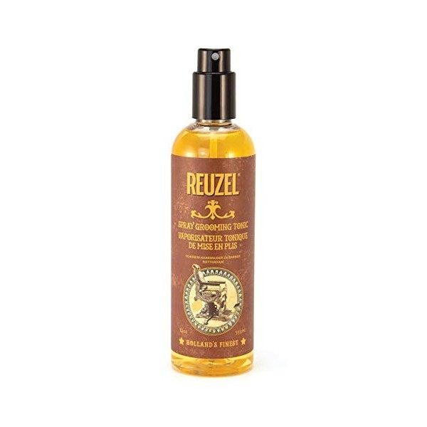 Reuzel Hairspray Grooming Tonic - Subtle Apple, Peppermint Fragrance - Perfect For Blow Drying - Ideal For Volume, Lift And T