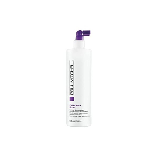 Paul Mitchell Extra Body Boost - Spray de volume pour cheveux fins, spray pour fixation flexible, 500 ml 1 paquet 