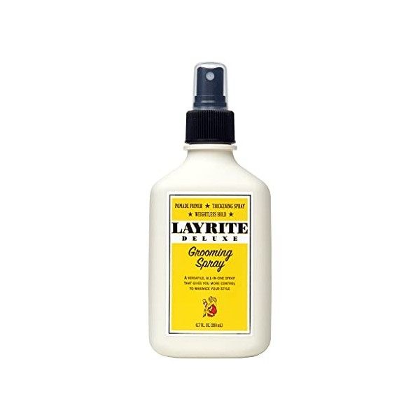 Layrite Grooming Spray 200 ml | Base de Pommade | Spray Epaississant | Tenue en Apesanteur