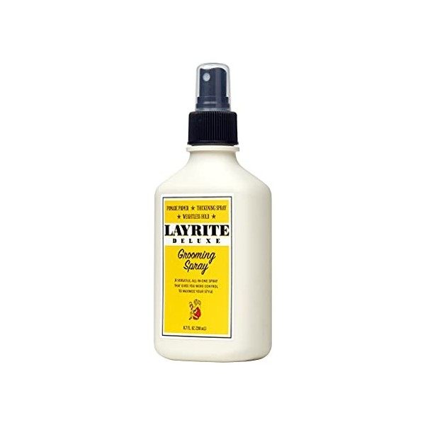 Layrite Grooming Spray 200 ml | Base de Pommade | Spray Epaississant | Tenue en Apesanteur