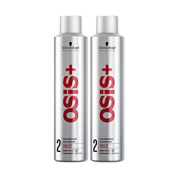Osis by Osis FREEZE FINISH STRONG HOLD HAIRSPRAY MEDIUM CONTROL 9.1OZ by OSIS