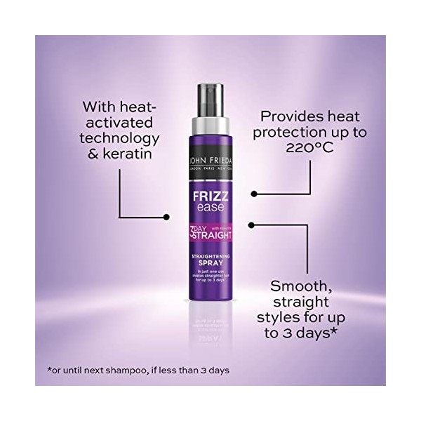 JOHN FRIEDA Frizz Ease Spray Lissant 3 Jours 1ml