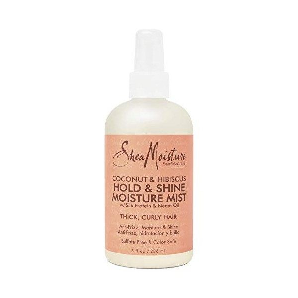 Shea Moisture Hold & Shine Moisture Mist Vapo pour les Cheveux 8 oz