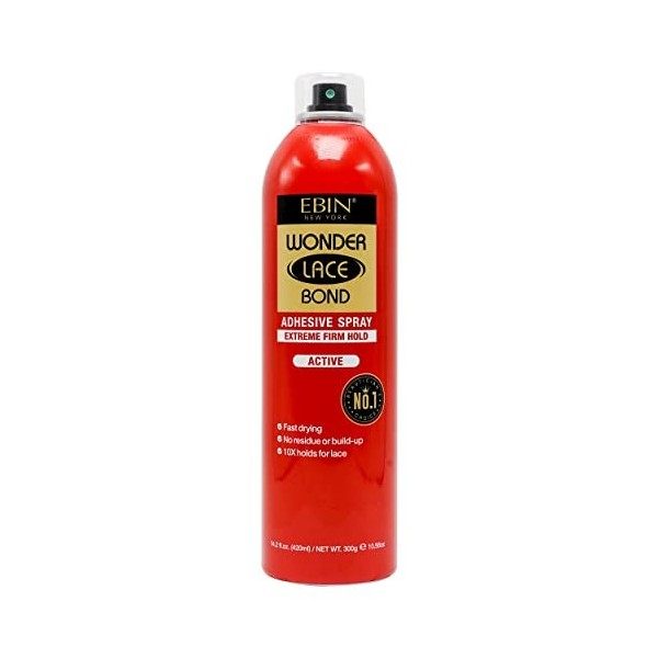 Wonder Lace Bond Spray adhésif – Ferme extrême 400 ml