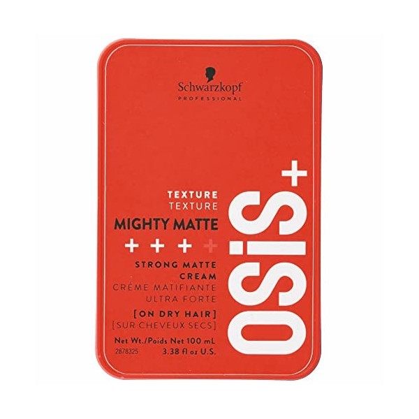 Schwarzkopf Professional - OSIS+ Mighty Matte 100 ml Crème Matifiante Ultra Forte