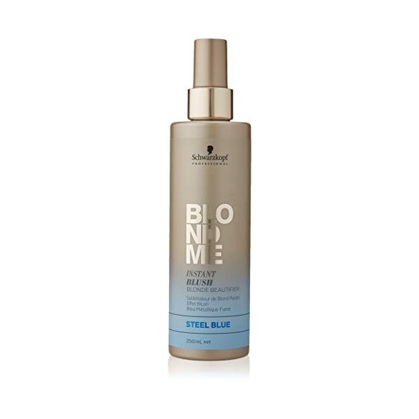 Spray Sublimateur de Blond Pastel BlondMe Bleu Métallique