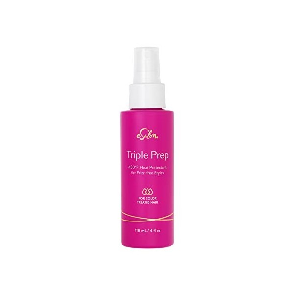 Spray thermoprotecteur eSalon Triple Prep, 118 ml