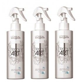 Tecni Art Loreal Professionnel Lot de 3 flacons de spray thermique 190 ml