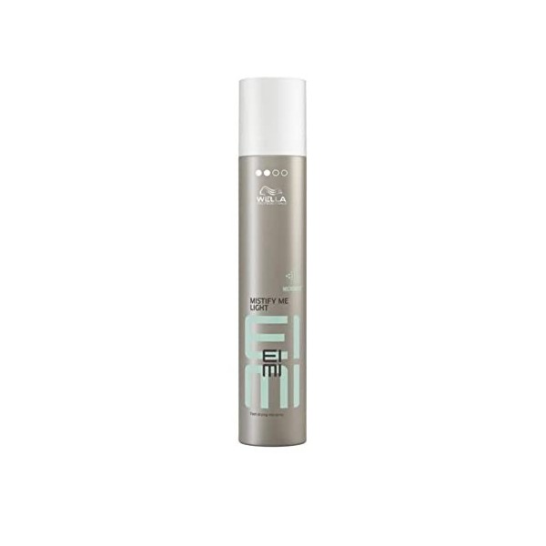 Wella EIMI MISTIFY LIGHT - Laque professionnelle Fixation douce à séchage rapide - 500 ml