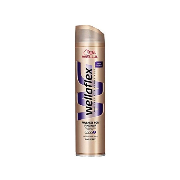 Wellaflex Lot de 3 flacons de spray pour cheveux fins 250 ml