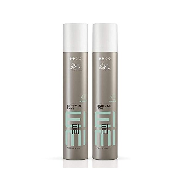 Lot de 2 Wella EIMI Mistify Me Light 500 ml