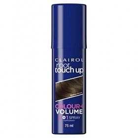 CLAIROL Spray 2 en 1 pour retouche de racines - Marron moyen