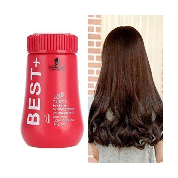 BigKing Poudre de Cheveux Moelleuse, Poudre matifiante pour Cheveux Nouvelle Augmentation utile du Volume des Cheveux Capture