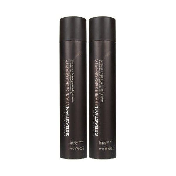 Sebastian Shaper Zero Gravity Hairspray, 10.6 oz, 2 pk by Sebastian