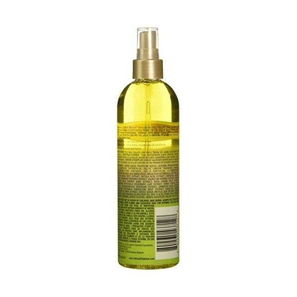 African Pride Spray Brillance Extra Enrichi à lHuile dOlive 162 ml