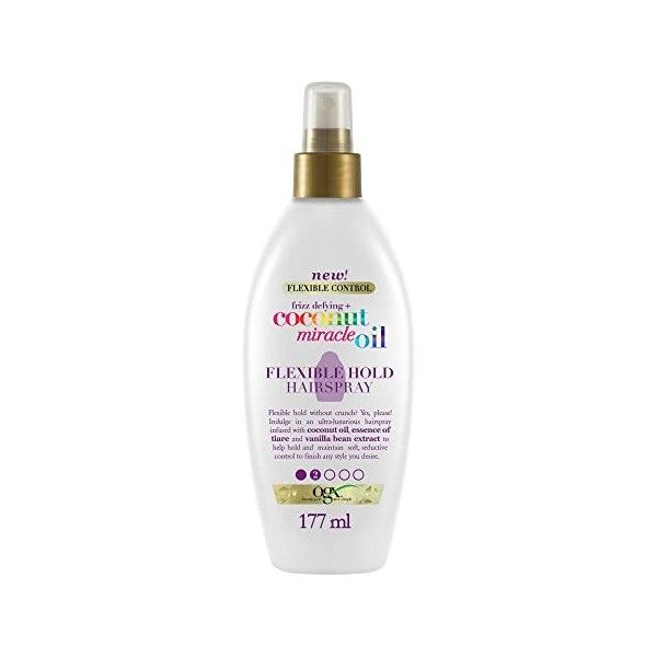 Coconut Miracle Oil Flexible Hold Hair Spray 177 Ml