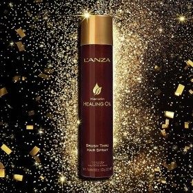 LANZA Keratin Healing Oil Brush Thru Hair Spray, 10.6 Fl Oz