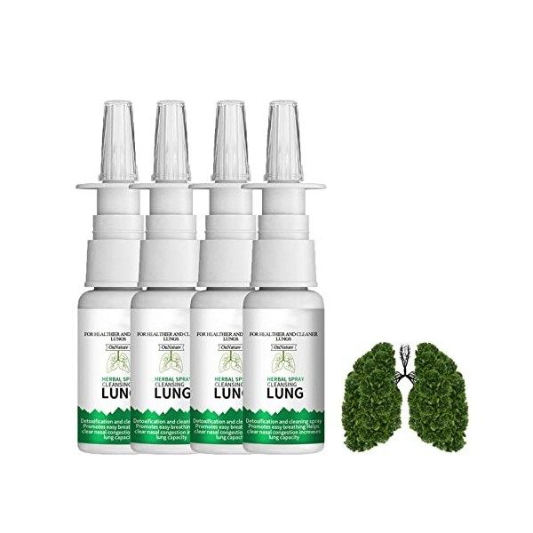 Herbal Spray Cleansing Lung, Herbal Lung Cleansing Spray, Onnature Organic Herbal Lung Cleanse & Repair Nasal Spray Pro, Herb