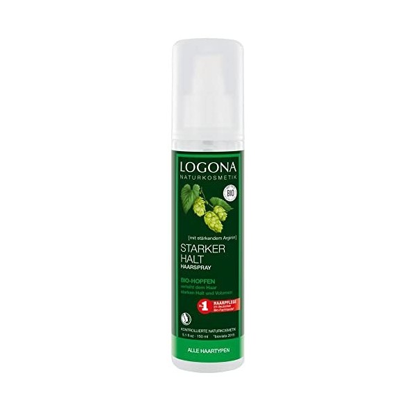 Logona - 1003spraycoif - Soin et Beauté du Cheveu - Spray Coiffant Résines Végétales - 150 ml